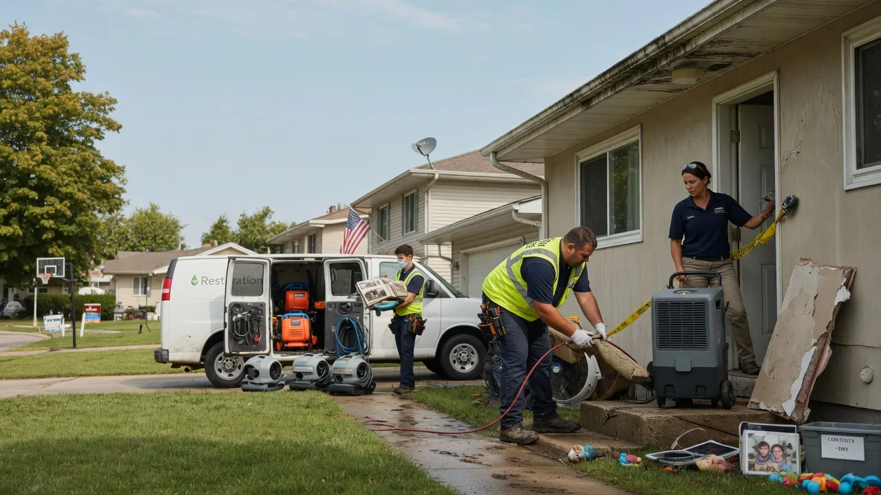 Water Damage Restoration in Lanse, MI near me